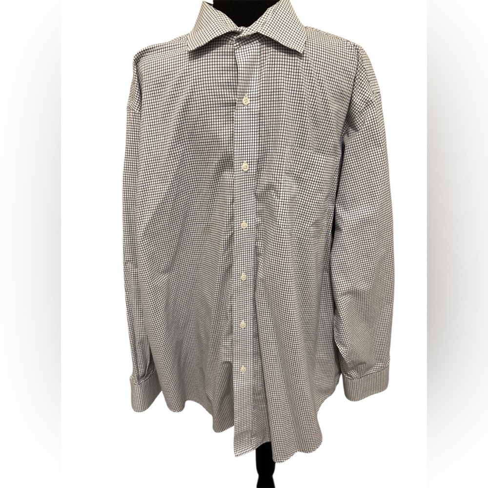 Ralph Lauren blue and White Gingham Shirt